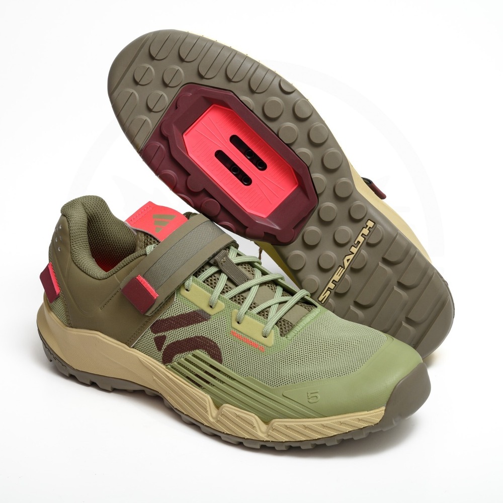 adidas Five Ten 5.10 Trailcross CLI Mountain Bike Shoes Womens Sz 9 Green HP9932